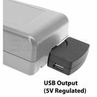 D kraanp kraan aan de Splitser van de de Adapterconvertor van 5V USB voor Camera en Anton-v-Onderstel Batterij