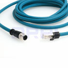 M124pin D-Code Mannetje aan de Schakelaarcat5 Beschermde Kabel van RJ45 Ethernet