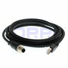 M12 a-Code 8pins Mannetje aan de Kabel van RJ45 Ethernet Cat6 voor de Industriële Camera van Cognex