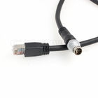 M12 8 het Mannetje van Speldxcode aan de Flexibele Ethernet Kabel van RJ45 TAIYO, Beschermde Flexibele Cat6-Kabel