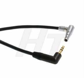 3.5mm 1/8“ TRS aan Rechte hoek Lemo 00B 5 Speld Audiokabel